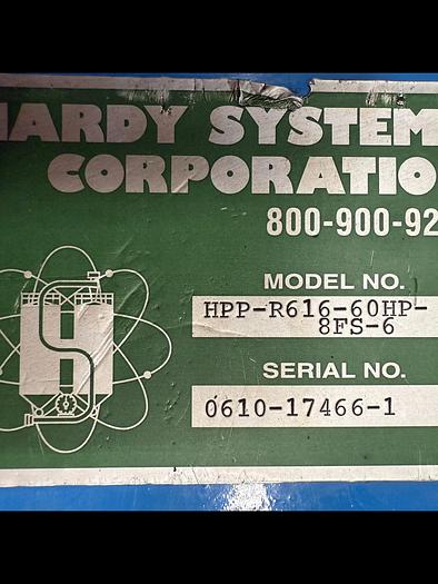 Used Handy systems corporation HPP-R616-60HP-8FS-6 USED #145775