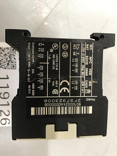 Used TELEMECANIQUE Contactor LP1K0901 #119126
