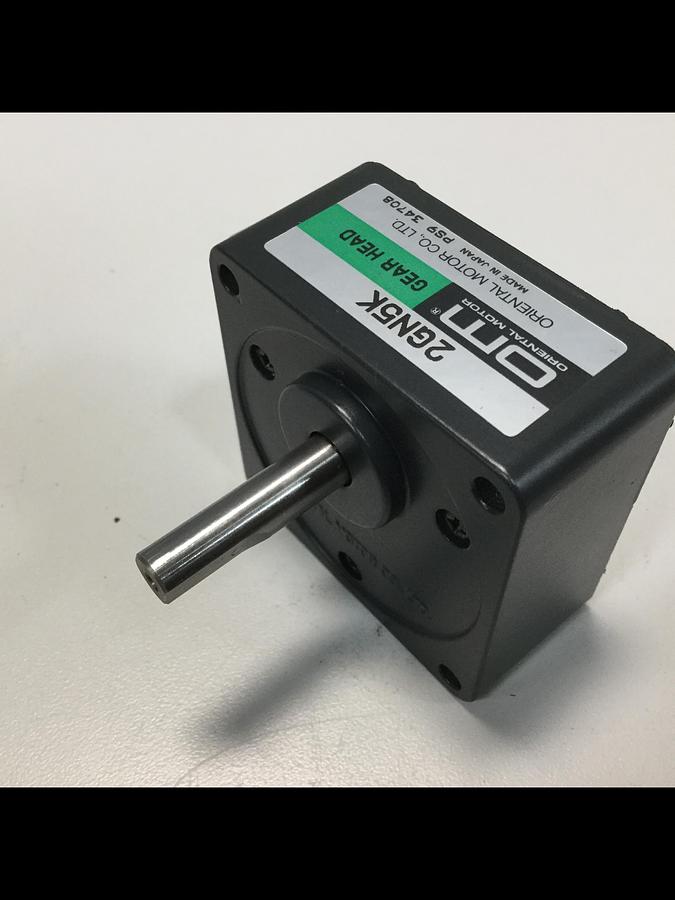 Used ORIENTAL MOTOR Gearhead 2GN5K Used