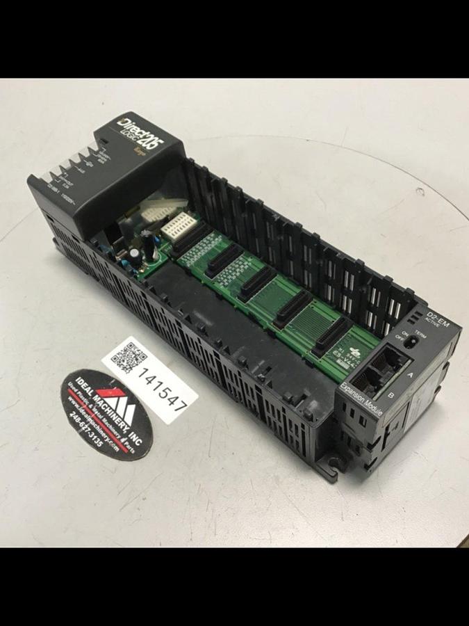 Used KOYO Chassis Rack Direct Logic 205 D2-EM D2-06B-1 Used