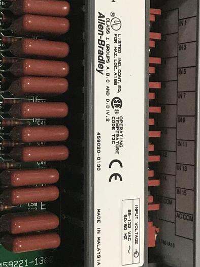 Used ALLEN BRADLEY Input Module 1746-IA16 SER C Used