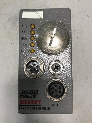 Used ELEKTRA ELEKTRONIK Thermocouple Input Plug FM3312-B310-0010 Used