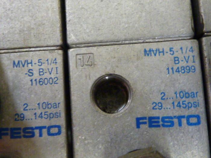 Used FESTO Control Block / Valve Terminal IFB8-02 #52840