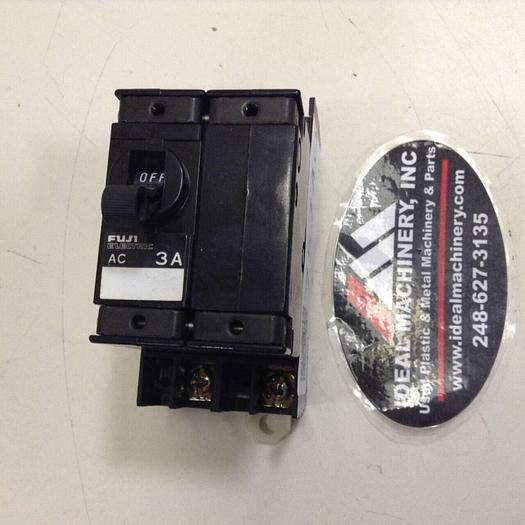 Used FUJI ELECTRIC 3 Amp Circuit Breaker CP32E-3 #75740