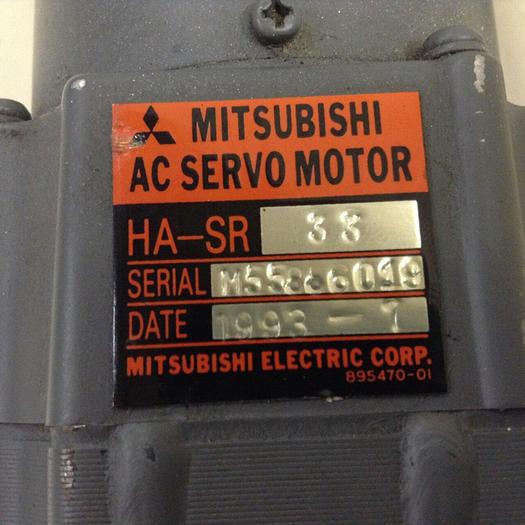 Used MITSUBISHI AC Servo Motor HA-SR33 Used