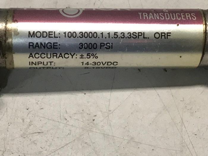 Used NOSHOK Transmitter 100.3000.1.1.5.3.3SPL.ORF #135478