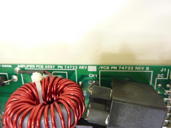 Used RANSBURG Amplifier Control Board 74723 #44841