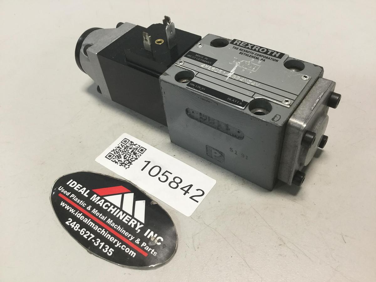 Used REXROTH Valve 4WE6D51AG24NZ4V Used