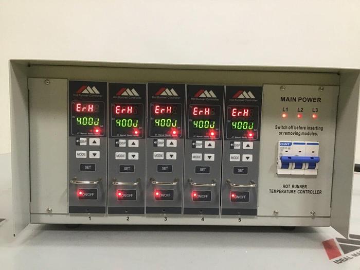 Used METAL FABRICATOR 5 Zone Hot Runner HRTC-05S/L-A1 USED