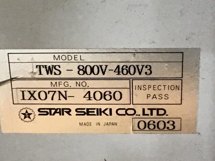 Used STAR SEIKI Servo Robot TWS-800V-460V3 USED