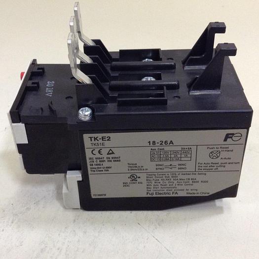 Used FUJI ELECTRIC Relay TK-E2 #80575