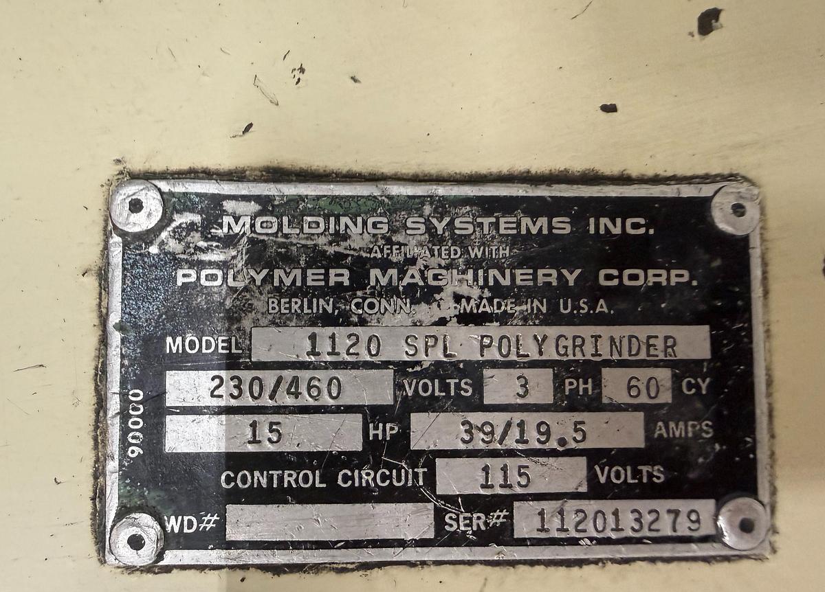 Used POLYMER SYSTEMS 1120 SPL POLYGRINDER