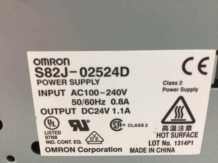 Used OMRON Power Supply S82J-02524D #92813