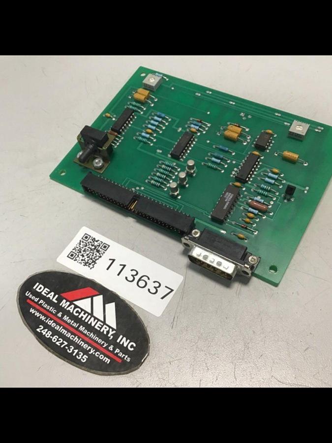 Used BRANSON ULTRASONICS CORP. Circuit Board 100-222-050 #113637
