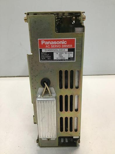 Used PANASONIC AC Servo Driver DV45S020LD2CA #114407