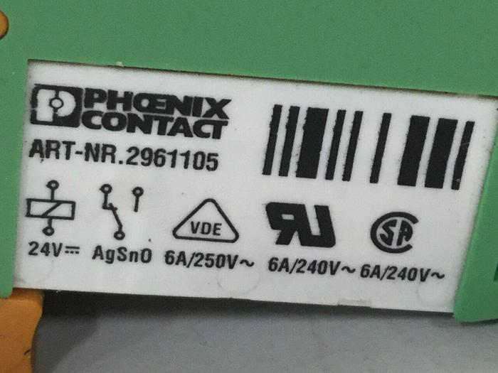 Used PHOENIX CONTACT Terminal Block PLC-BSC-24DC/21 #104966