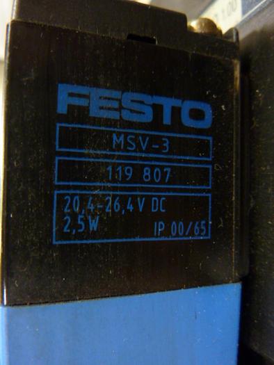 Used FESTO Control Block / Valve Terminal IFB8-02 #52844