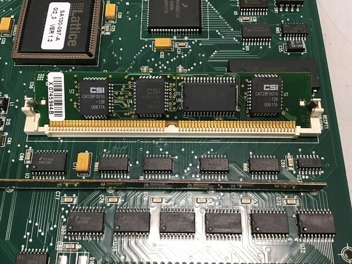 Used VAN DORN Operator Interface Board 330129 PC330-129 330-129 Used