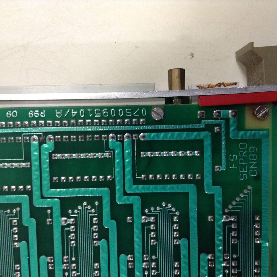Used SEPRO ROBOTIQUE CN89 Control Board 07S0095104/A USED