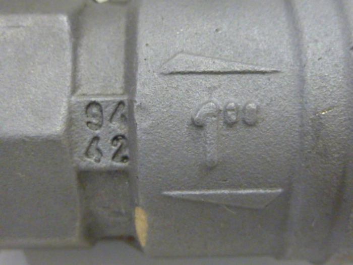 Used RUB INC Valve PN30 MS58 #61754