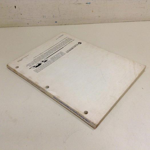 Used ALLEN BRADLEY Hardware Installation Manual 1785-6.6.1 #70842