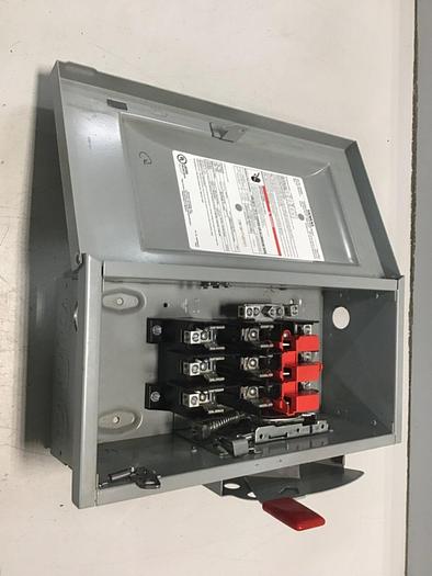 Used SIEMENS General Duty Safety Disconnect Switch GF322N VBII #137858