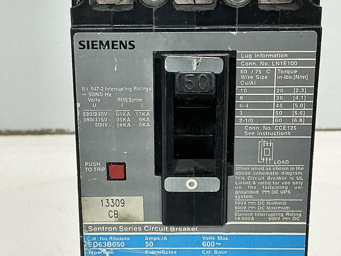 Used SIEMENS ED63B050