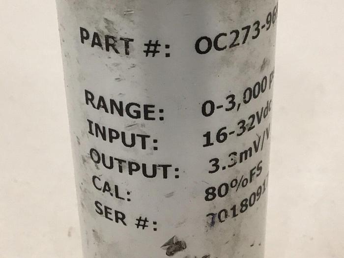 Used DYNISCO Pressure Transducer OC273-9691 #114849