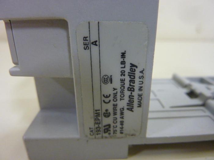 Used ALLEN BRADLEY Adapter 193-EPM1 SER A #52388