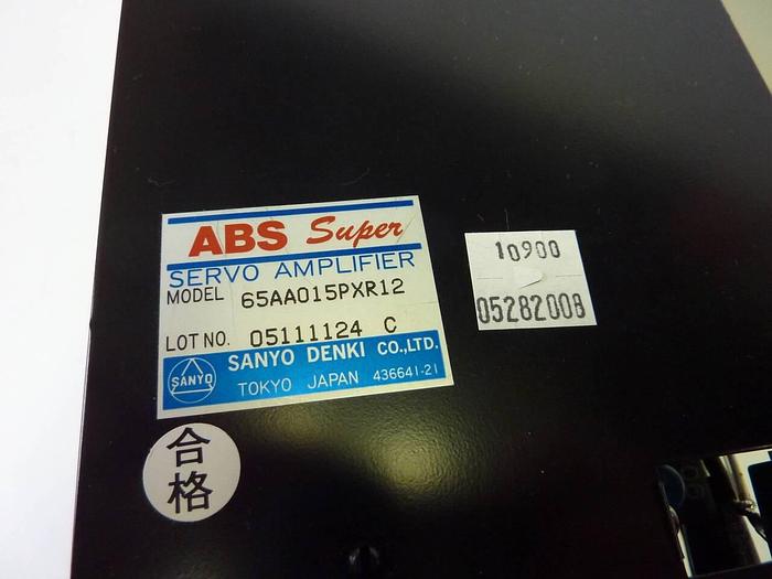 SANYO Servo Amplifier 65AA015PXR12 Used