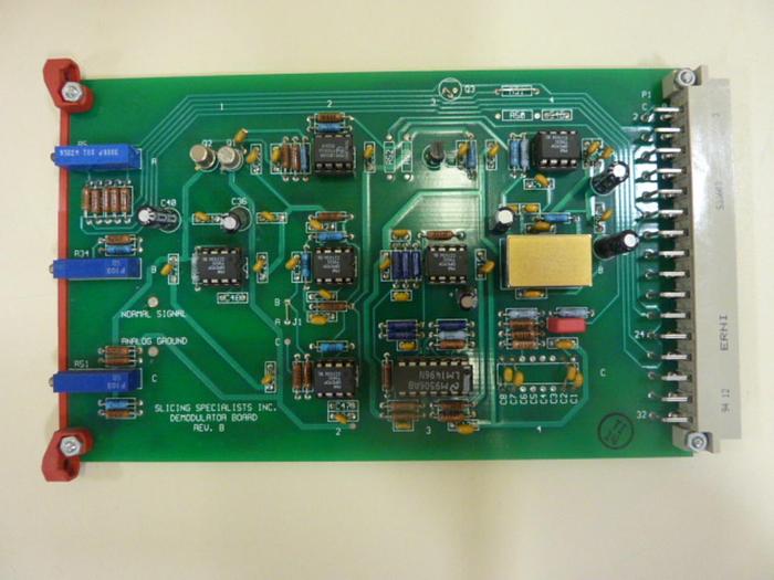 Used SLICING SPECIALIST Demodulator Board CB634 #47634