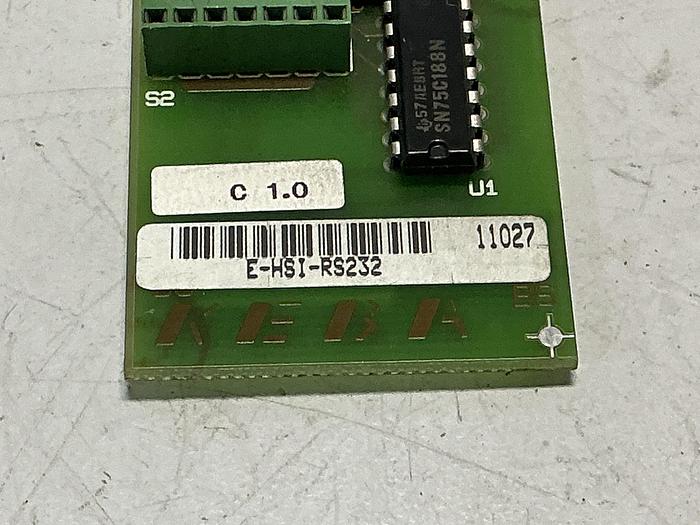 Used KEBA E-HSI-RS232 D1714C