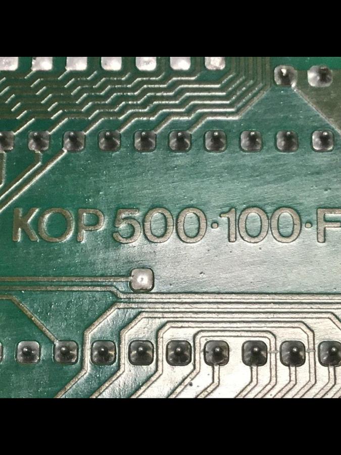 Used BACHMANN ELECTRONIC Circuit Board KOP500-100-F