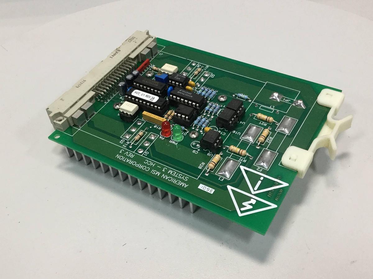 Used AMERICAN MSI Control Board C3201.010.045 Used 