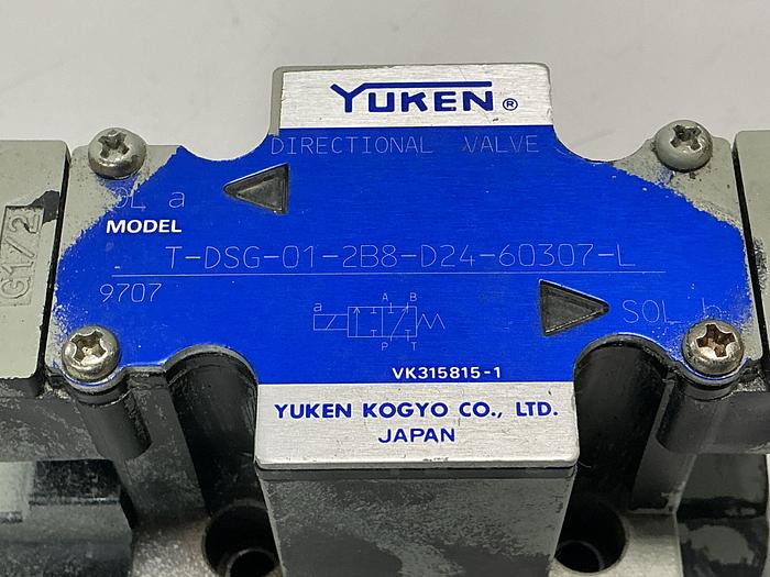 Used YUKEN T-DSG-01-2B8-D24-60307-L