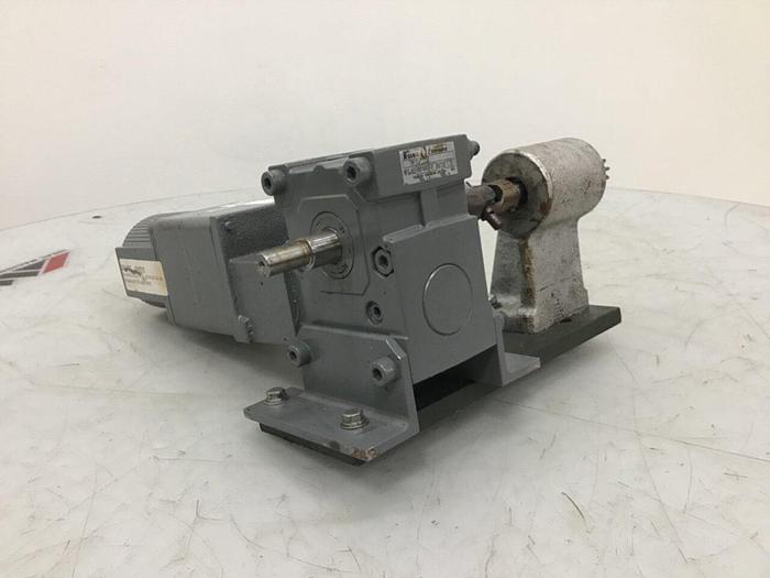 Used MITSUBISHI Gearmotor w/ Feed Throat Slide GM-JW Used