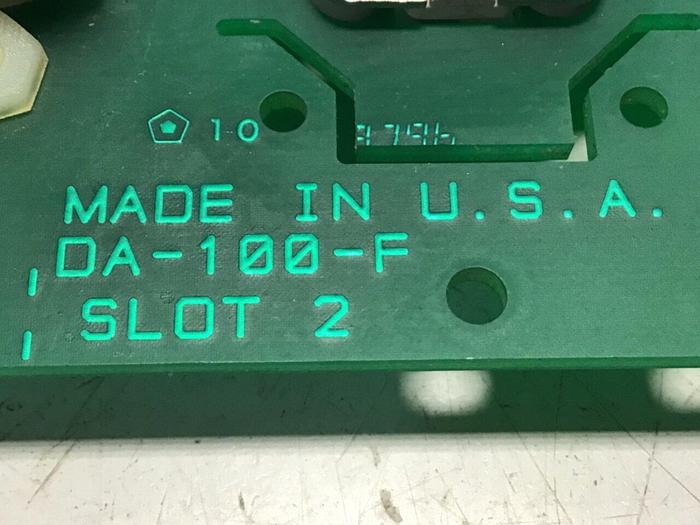Used GAMMAFLUX Circuit Board DA-100-F #120673