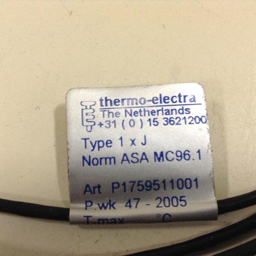 Used THERMO ELECTRA Thermocouple P1759511001 #82916