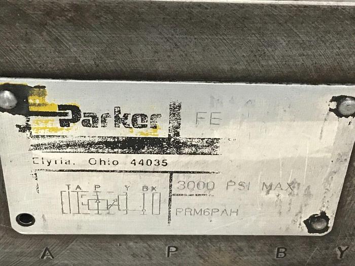 Used PARKER Hydraulic Pressure Reducing Valve PRM6PAH #114808