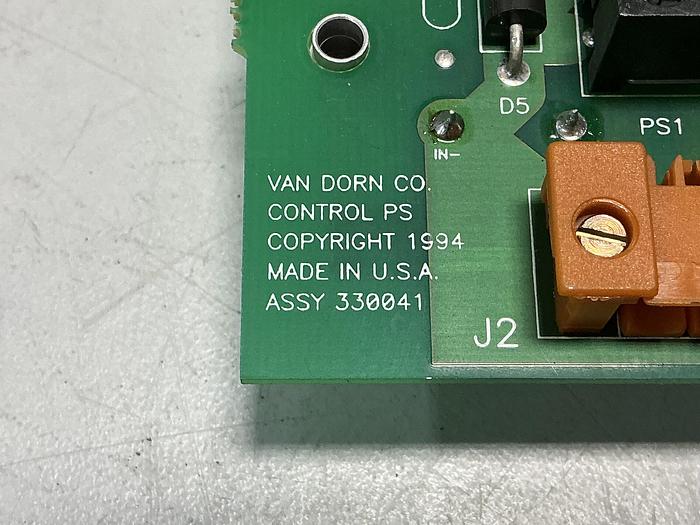 Used VAN DORN ASSY 330041