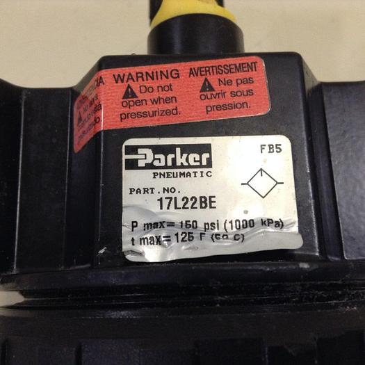Used PARKER Regulator 17L22BE #83754