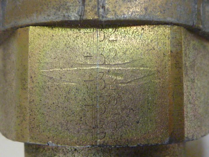 PARKER Hose Fitting P73-32-4SH DD0S1 #60658