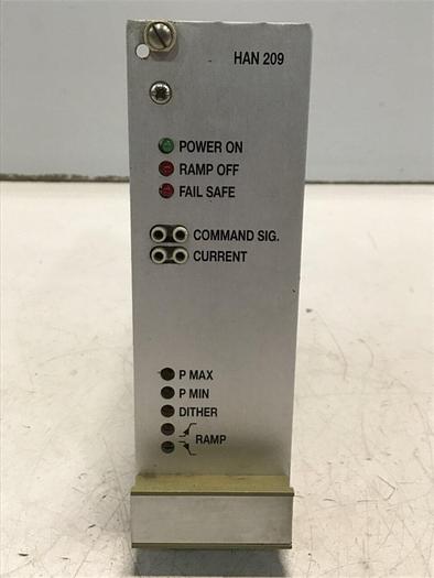 Used HYDROLUX Hydraulic Amplifier Card HAN-209-10-08 Used