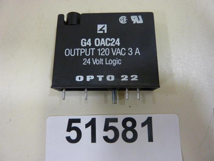 Used OPTO 22 Relay Control G4 OAC24 #51581
