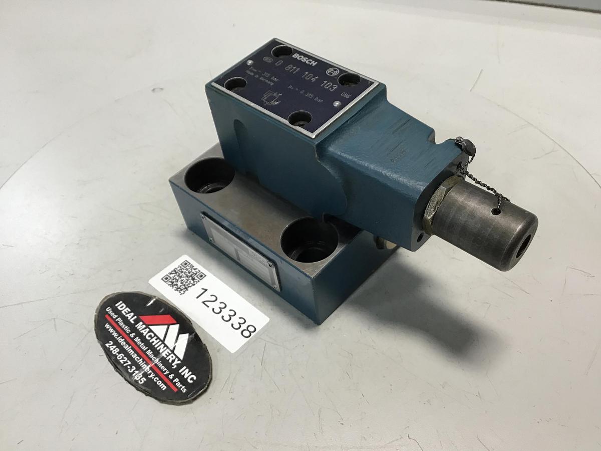 Used BOSCH Valve 0 811 104 103 #123338