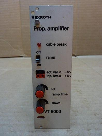 Used REXROTH Proportional Amplifier VT5003 5 3X RIE #24604