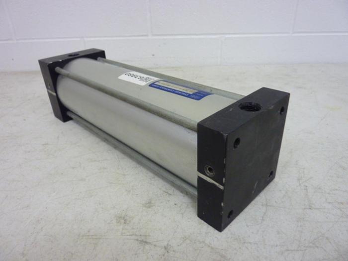 Used CHICAGO CONTROLS Pneumatic Cylinder MR1-ECA-4-12-1-SM-CBE-NL #64175