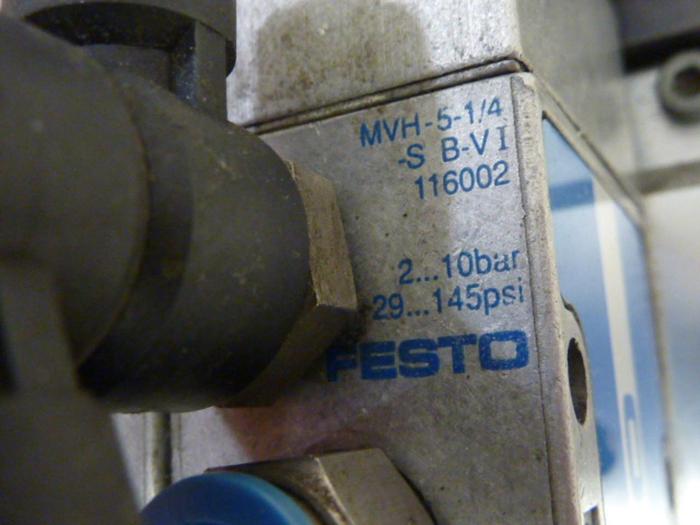 Used FESTO Control Block / Valve Terminal IFB8-02 #52875