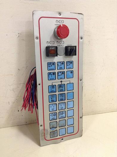Used VAN DORN Keypad Panel Operator Input Station VD CONTROL 150-RS-8F-W #75294