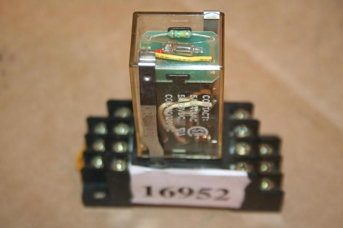 Used OMRON Relay & Base MY4N-CR Used